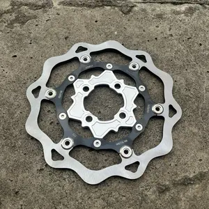 ￼Disc Piringan Galfer 260mm 4 Lubang Vietnam Standar ori Motor Jupiter Z lama / Fizr / Vega Lama / Nuovo / Beat / Vario dan Scoopy - MOTORCYCLE