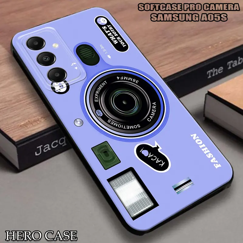 Case For SAMSUNG A05S - casing SAMSUNG A05S Kamera - Case Custom - Case Pro Camera - Softcase - Kesing - Hardcase Premium Glosy 2D - Softcase Glass - Softcase Glosy - Hero Case Cassing Silikon 6