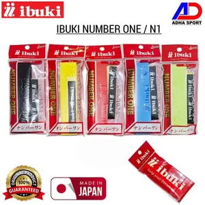 Grip Badminton IBUKI N1 / N-1 / Number One Original Handrip Raket Bulutangkis Made in Japan