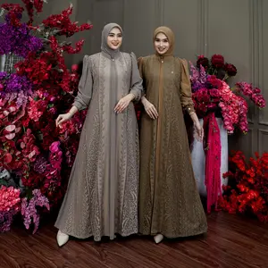 GAMIS TERBARU RIANA 3IN1 DRESS WANITA MUSLIMAH PREMIUM 2025 BY DUMMA