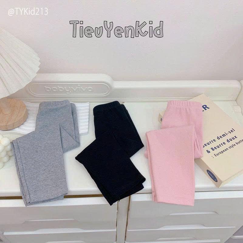 [Tiểu Yến KID] Q213-Set 3 quần legging bé gái vải mềm co giãn thoải mái
