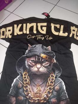 Product Review of Atasan Kaos T-Shirt Pria Distro Streetwear Motif CAT WORKING Warna Hitam Lengan Pendek Terbaru Bahan Katun from v**a 0