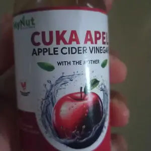 MYNUT CUKA APEL 100 ML APPLE CIDER VINEGAR 100% ASLI PRODUK HERBAL PREMIUM QUALITY