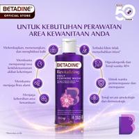 Gambar BETADINE REVITALIZING DAILY FEMININE WASH 150ML + BETADINE REFRESHING FEMININE MIST 30ML - Pembersih Kewanitaan dengan Kolagen Nabati, Prebiotik, & Asam Laktat – Menjaga Kelembapan, Elastisitas Area Intim, Mengurangi Rasa Kering, Hipoalergenik dari Betadine Shop Kota Tangerang 2 Tokopedia