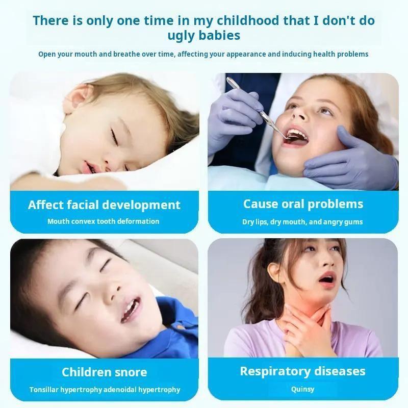 Băng Dính Đóng Miệng Chống Ngáy, 30 Cái / hộp, Hỗ Trợ Giấc Ngủ, Giúp Thở, Dán Miệng, Chất Liệu Vải Không Dệt, Dán Tắt, Thích Hợp Cho Người Lớn Và Trẻ Em, Dán Ngủ Dễ Dàng 4