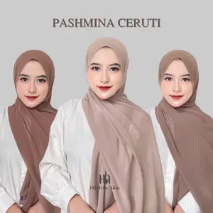 Pashmina Ceruti Babydoll Premium Jahit Tepi Part 2