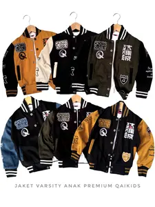 Qaikids Jacket Varsity anak premium usia 1 sampai 12 tahun