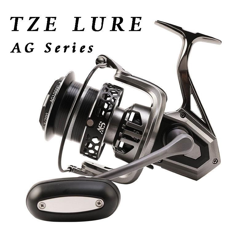 Cuộn Câu Kim Loại, Dòng AG, Tỷ Lệ Tốc Độ 5.1: 1, Vòng Bi 5 + 1, Lực Kéo Lớn 13-15kg, Thích Hợp Để Câu Cá Biển, Chống Mài Mòn Nước Biển, Sản Phẩm Mới Năm 2024, TZELURE Fishing Bắt Cá máy  câu  biển  kháng  mặn
