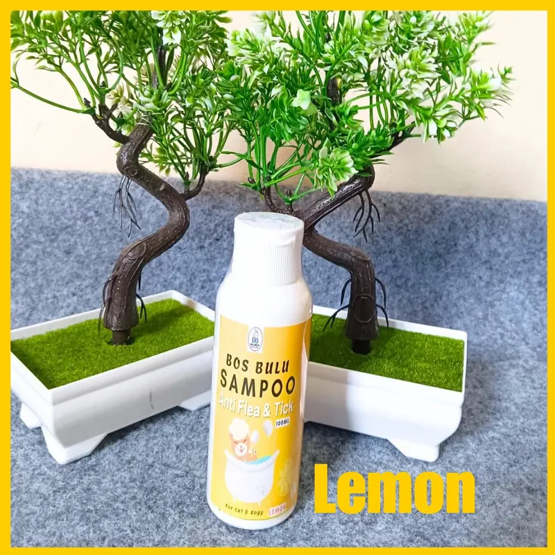 paket bundling 5botol sampo 100ml anti kutu jamur bulu rontok kucing 4
