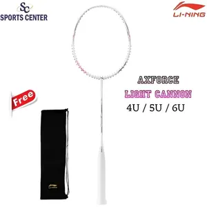 New Raket Badminton Lining Axforce Light Cannon AYPT311 White