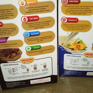 (2 pcs) Milkcow Susu Sapi Bubuk Fullcream 500 gram Anak Hingga Dewasa Powder  Minuman tinggi protein Dairy