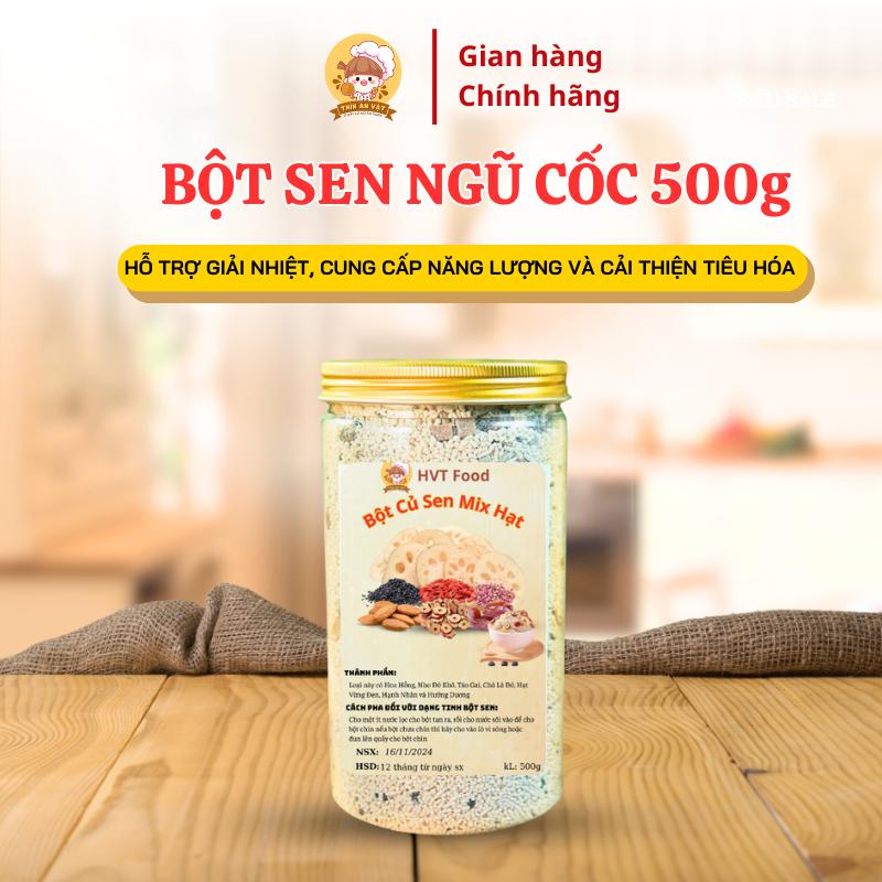 Bột Sen Ngũ Cốc Mix Vị Hạt Dinh Dưỡng Tự Nhiên đồ ăn healthy ăn sáng ăn chay ăn kiêng