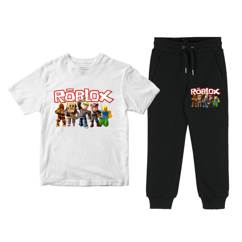 Product Introduction of Setelan Anak Kaos Dan Celana Roblox - Set Baju Roblox Anak - Baju Game Roblox 38