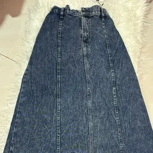 Rok jeans mayung premium Wanita Panjang
