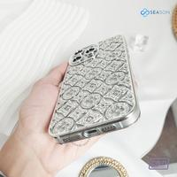 Gambar Softcase Pattern Diamond Style Case 3D Berongga Iphone 14 PROMAX [S16] Berlian Ponsel - Silver, IP 14 PROMAX dari Seasonstory_NEW Kab. Bogor 3 Tokopedia