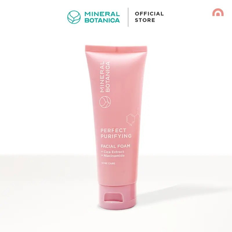 Mineral Botanica Perfect Purifying Facial Foam 100g Kulit Berjerawat Facial Wash 3