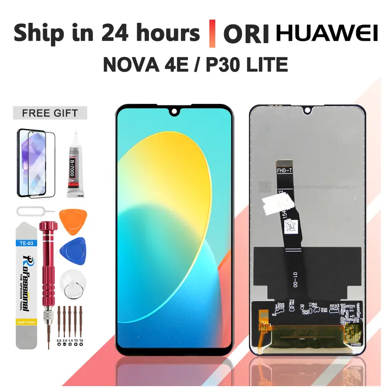 FOR LCD HUAWEI NOVA 4E / P30 LITE ORIGINAL Replacement components ...