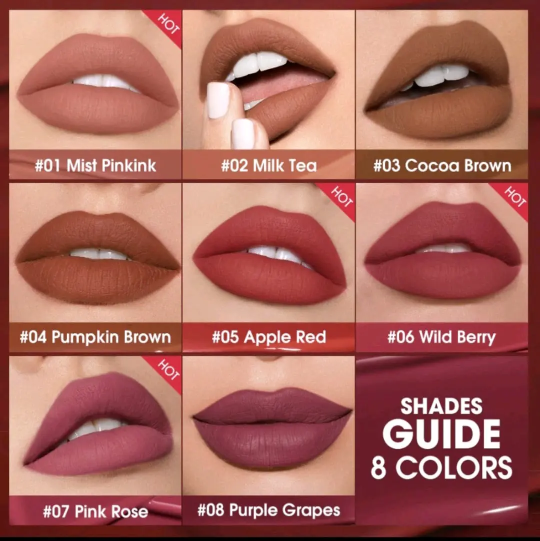o.two.o lipcream ada 8 varian
