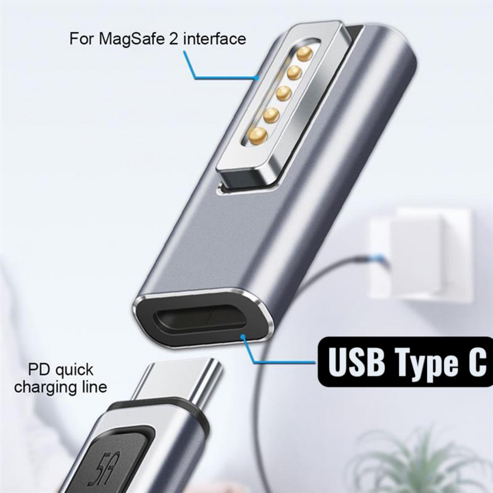 BLUELANS Adapter USB Type C to MagSafe 2 PD Fast Charger MacBook 5A - BL-91003