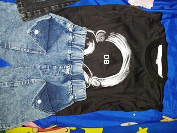 Product Review of LOVE KIDS/SETELAN ANAK PEREMPUAN LENGAN LENDEK CELANA DENIM/SETELAN ANAK CEWEK MOTIF MEWAH DAN LUCU KEKINIAN from N**g 0