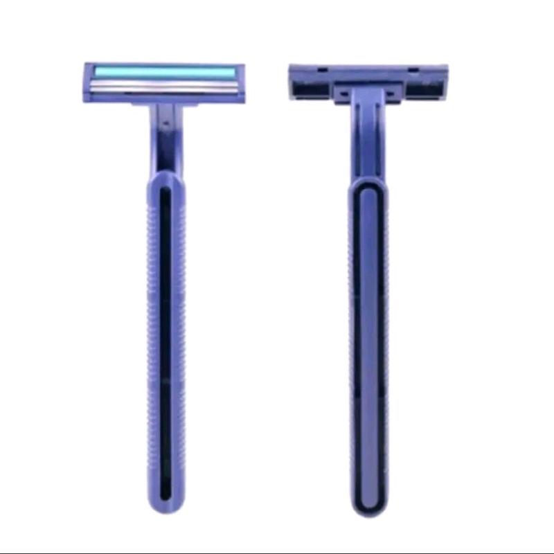 Alat cukur kumis jenggot tajam manual tiga mata silet blade baris pisau cowok pria 1