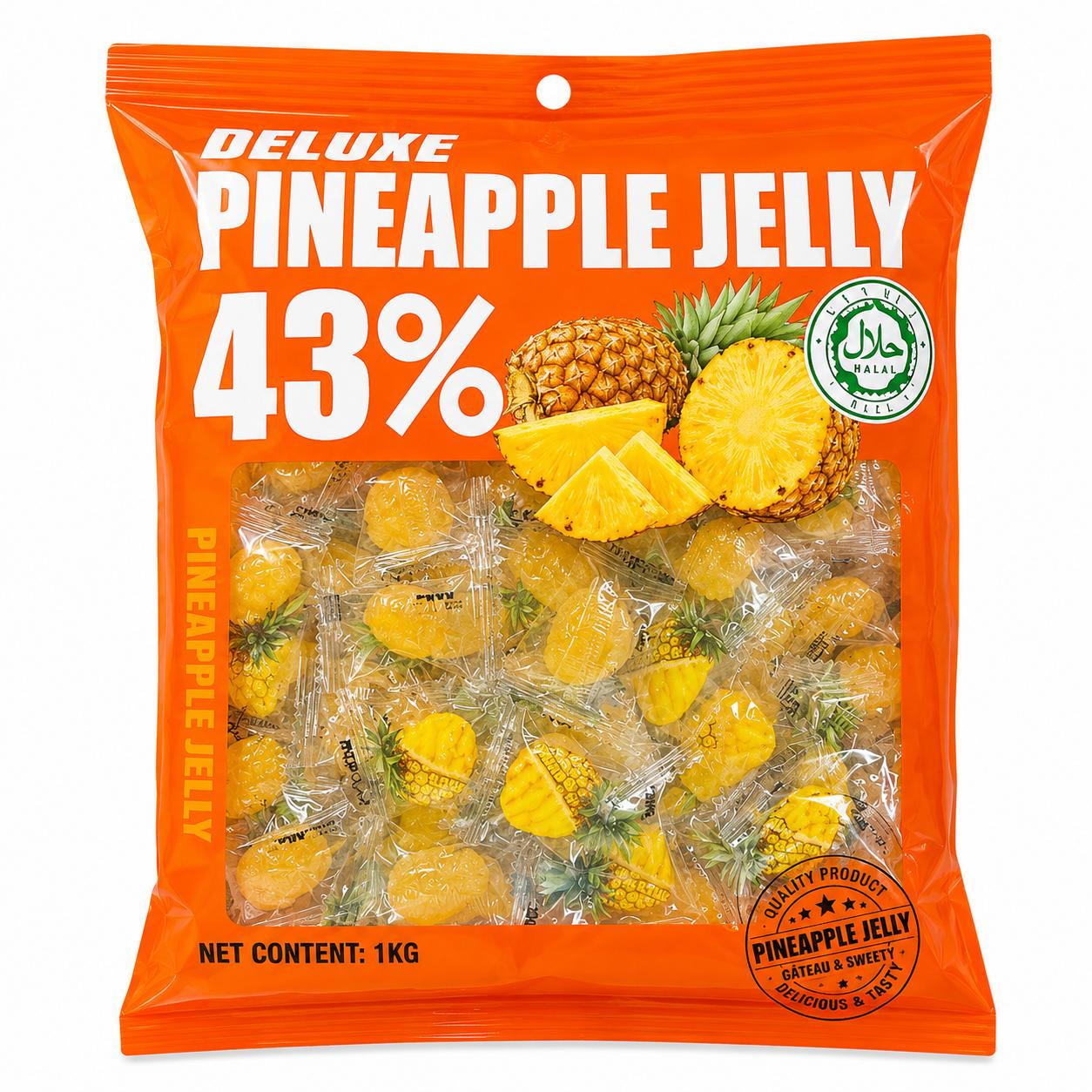GUMMY DE FRUTAS 43% suco da Fruta | Balas Jelly Veggie 7 SABORES