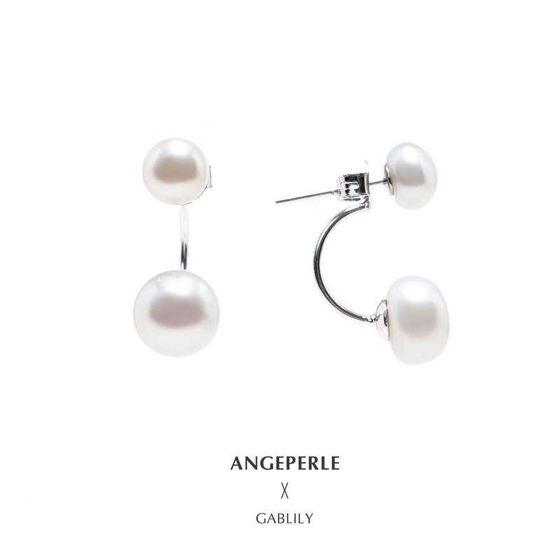 Product Introduction of ANGEPERLE S925 Sterling Silver Freshwater Pearl Set Baroque pendant 11-12mm, necklace 5-6mm, earrings 6-7/8-9mm TSJCY885 9