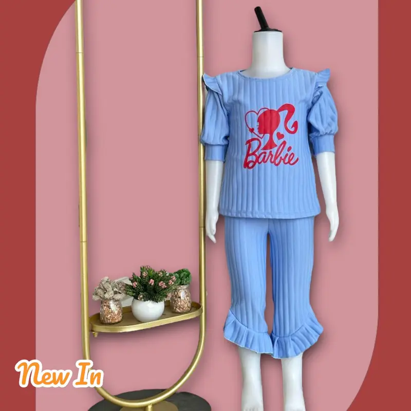 Promoo..!! One Set Mixuee. Knit Hornet Anak Perempuan.Estimasi anak Usia 1-5thn Setelan celana Panjang Knit Anak. Setelan Mixue Anak Viral. Set Anak Mixue Viral 5