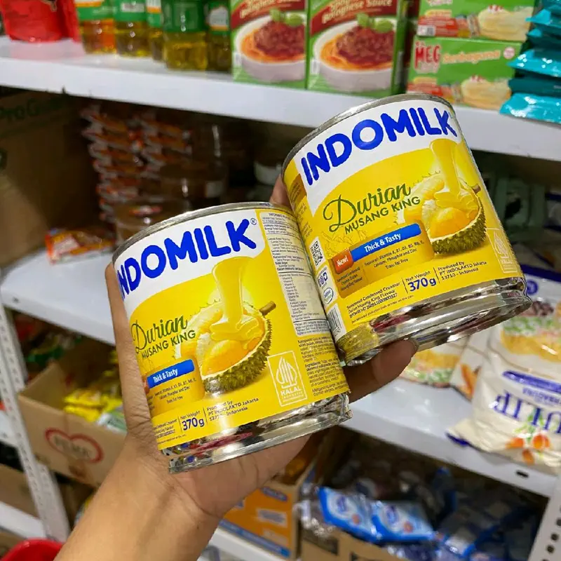 indomilk durian musang king kaleng susu kental manis 1