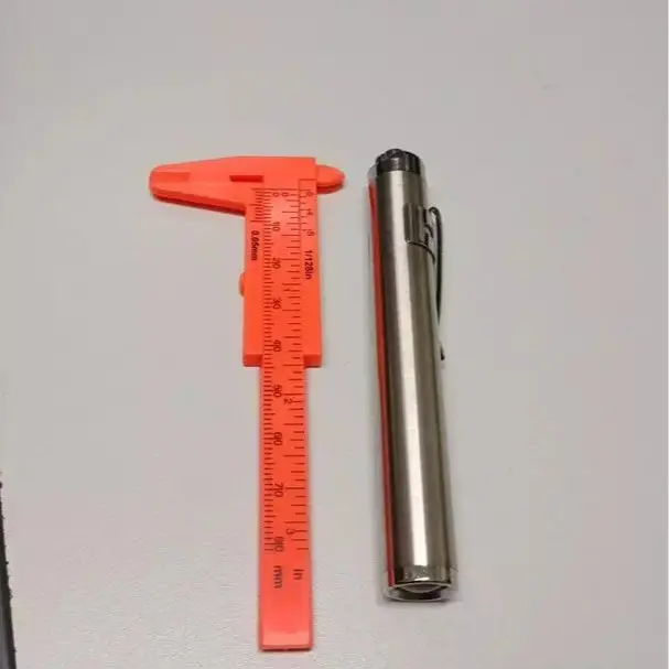 Jangka Sorong Mini Sigmat Plastik 80mm dengan Caliper 2