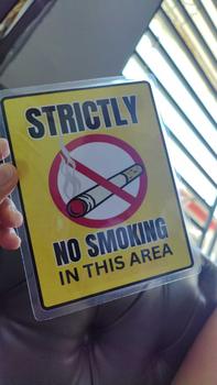 Product Review of Company Safety Signs, Business Signs for Restaurants, Office and Factory, Laminated signage from k**s 0