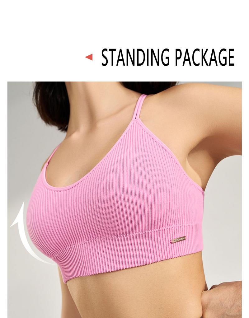 Product Introduction of Non-steel ring beautiful back breathable underwear large size sports bra yoga shockproof vest 4