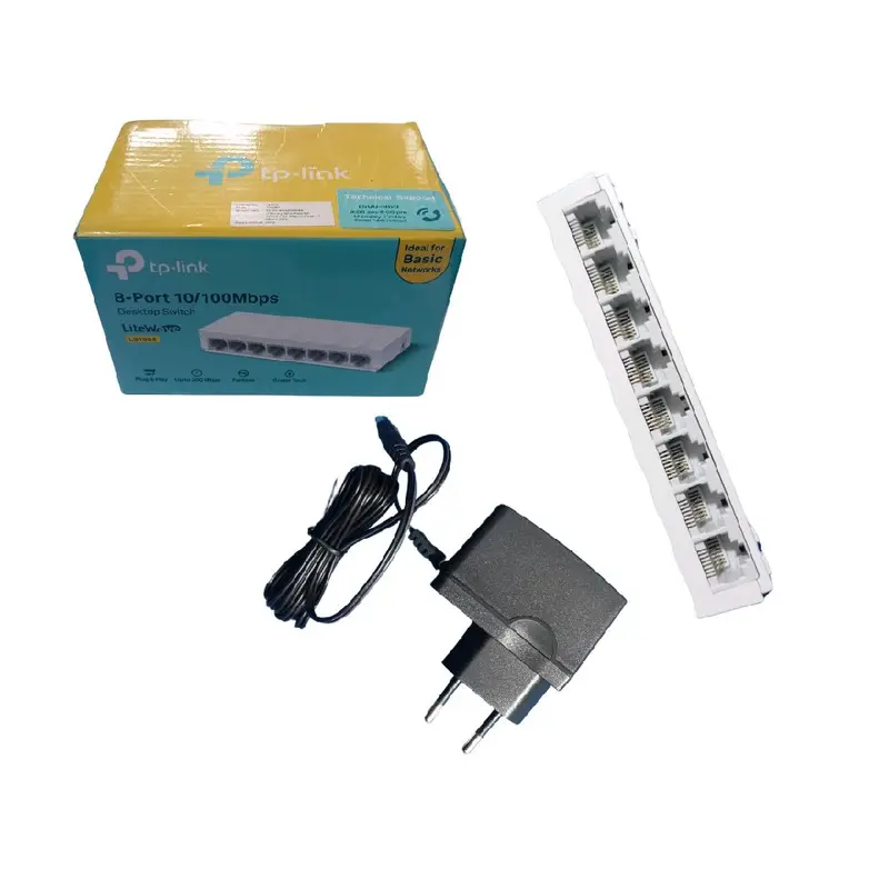 TP-Link TL-SF1008D Switch Hub 8 Port 10/100Mbps 0
