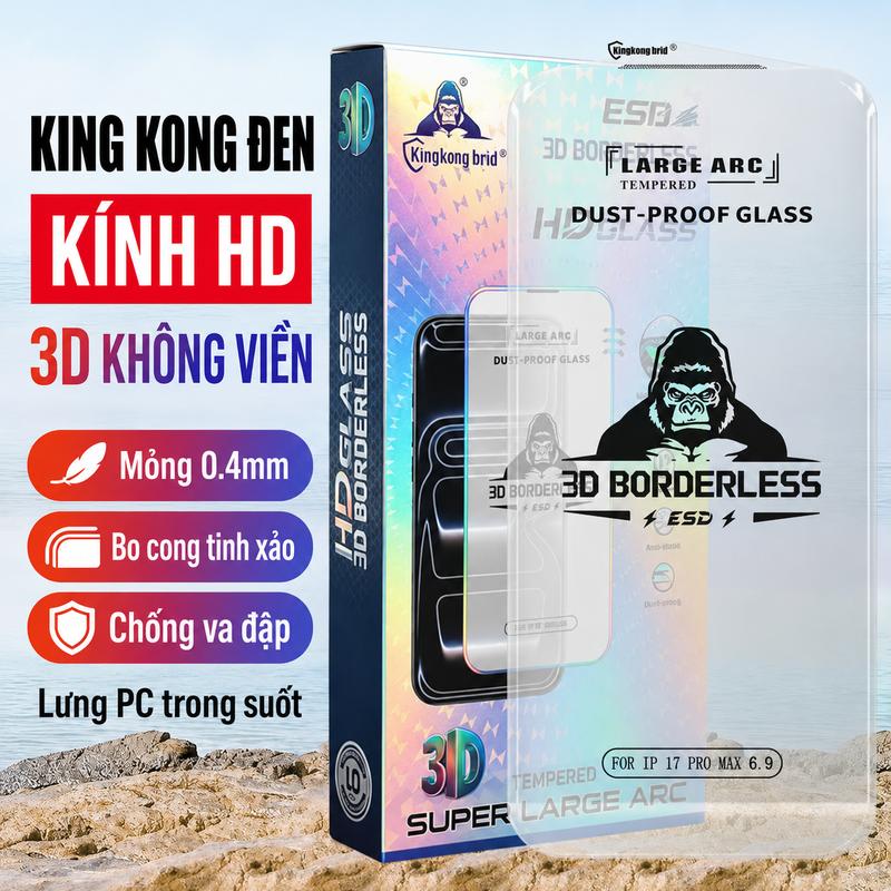 TT68CASE Kính Cường Lực Dành Cho Iphone Iphone 17 16 14 15 13 12 11 X Xs Plus Pro ProMax