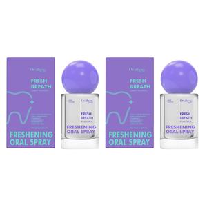 フレッシュブレススプレー（20mL×2）、やさしい清涼感、オーラルケア、長時間爽快感、悪臭を軽減、固形、単個包装