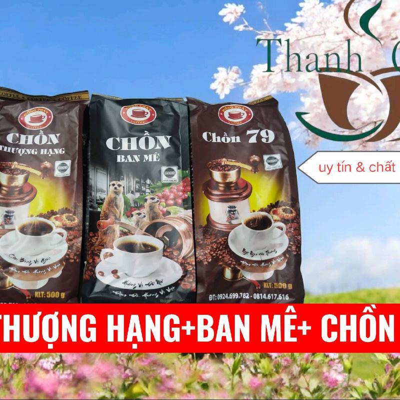  COMBO 3 GÓI CÀ PHÊ PHA PHIN CHỒN THƯỢNG HẠNG+CHỒN BAN MÊ+CHỒN 79  THƠM BÉO ĐẮNG VỪA Coffee Cafe 