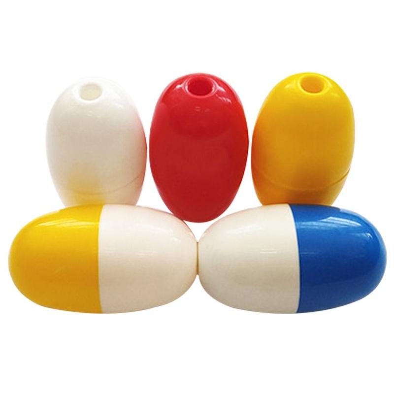 1/2/5pcs Random Color Anchor Rope Parts Accessories Mark Ball Fishing Positioning Ball Floating Markers PP Float Balls 4