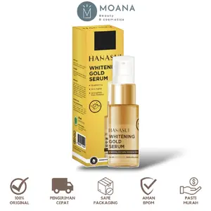 Hanasui Serum Whitening Gold 20 ml | Mencerahkan Glowing Whitening
