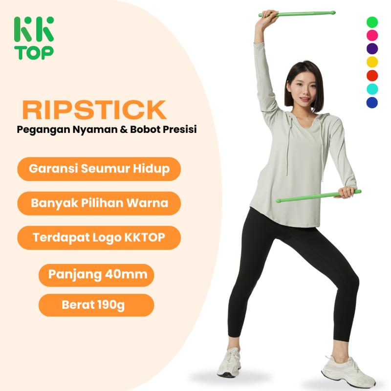 KKTOP Stick Ripstix Poundfit Original Stick Olahraga Workouts 1 Pasang Versi profesional 2