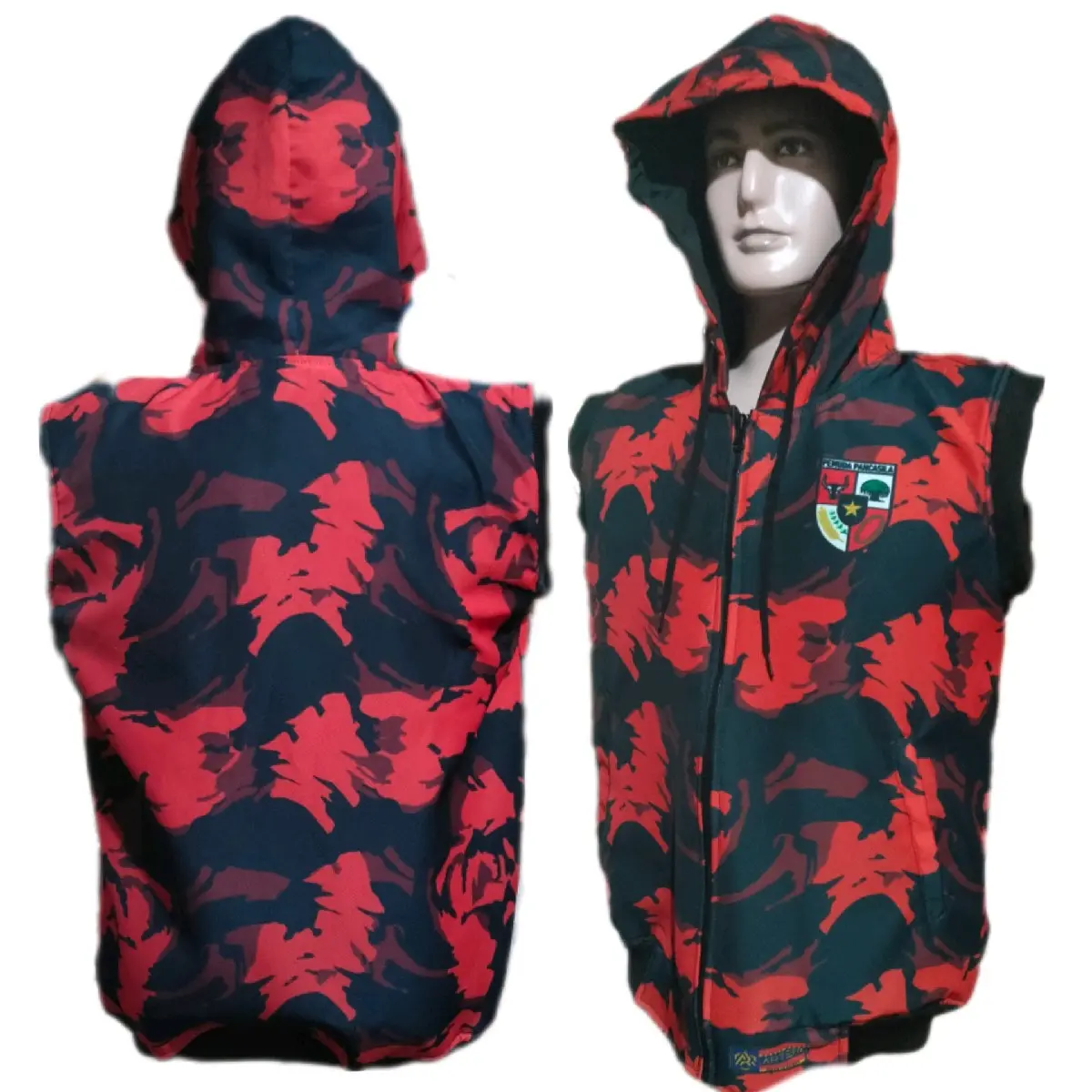 rompi pemuda pancasila printing camo, seragam pemuda pancasila, atribur pemuda pancasila
