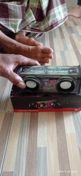 Product Review of 【COD】V8 10W Speaker Bluetooth Cyberpunk Speaker Subwoofer Ganda Bluetooth Mecha Speaker Olahraga Bluetooth Bass from H**n A**u 1