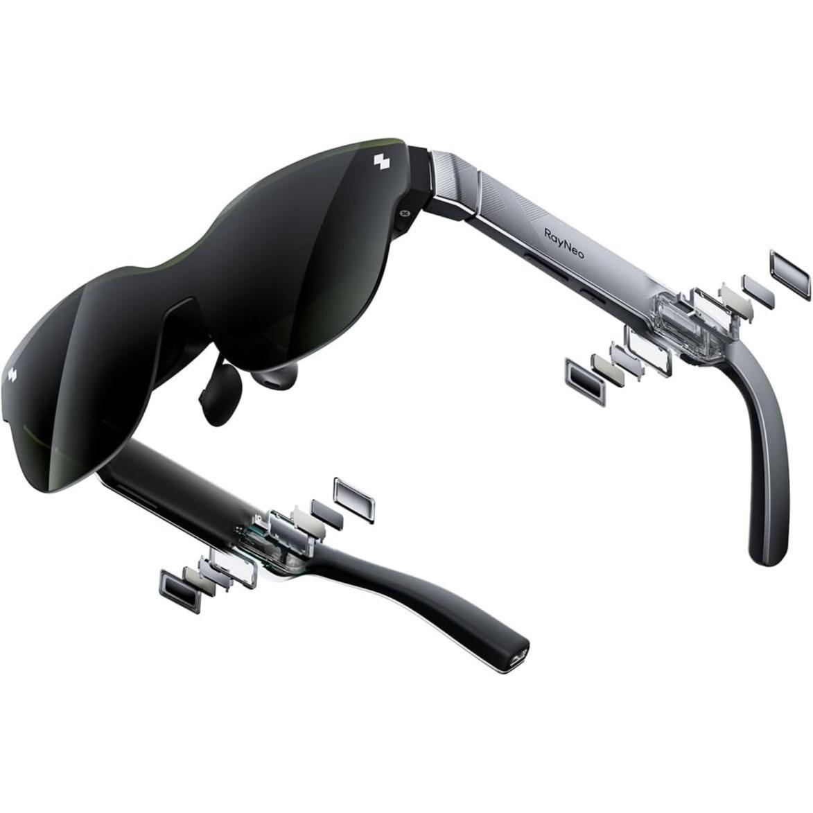 RayNeo Air 3s PRO Pocket TV Smart AR Glasses – High-Definition Viewing, Non-VR Glasses, Compatible with iPhone 16