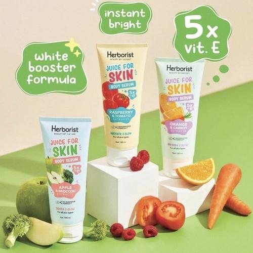 Product Introduction of 1PCS HERBORIST JUICE FOR SKIN BODY SERUM 180ML/ HANDBODY Lotion UNTUK SEMUA JENIS KULIT Mencerahkan Tubuh 0