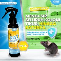 Gambar X-MOS Rat Repellent 100ml - Pengusir Tikus Bahan Alami dari XMOS Indonesia Kota Administrasi Jakarta Barat 1 Tokopedia