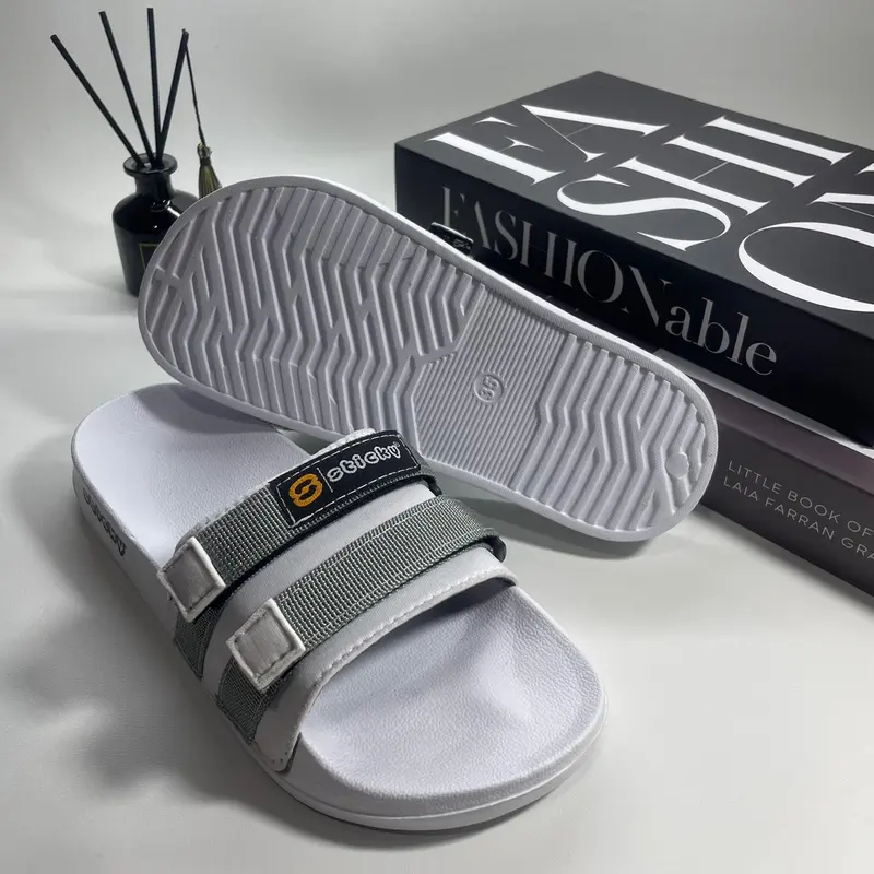 Sandal slide anak sandal Slip ON Anak Dewasa Ukuran 26-43 Distro Premium Fashion Sendal Sandals & Flip Flops selop rafathar Ujung Terbuka Tanpa Hak karet Rubber Ujung Bundar baim solobong 2