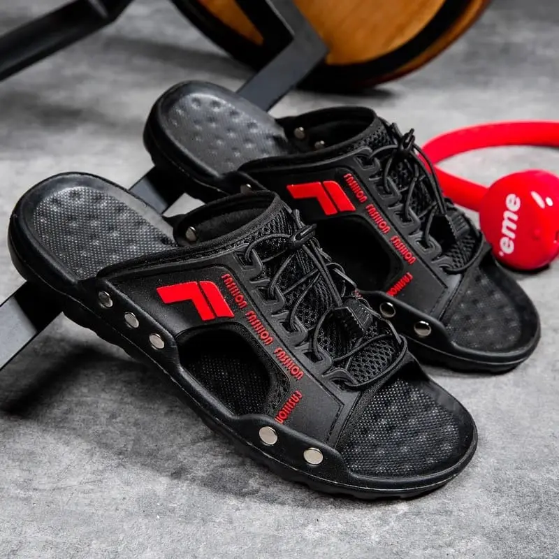 Sandal Gunung Pria Flores Jaguar 03 Size 39-44 Karet PU Lentur