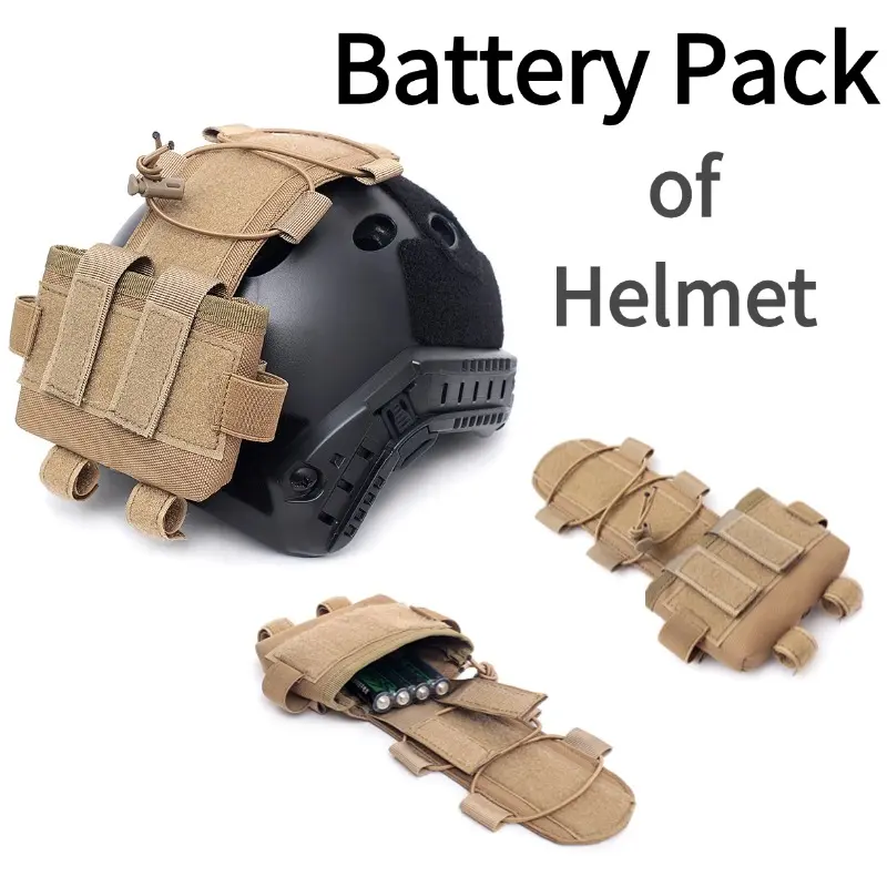 Battery Bag MK2 Hook and Loop Fastener Accessory Bag FMA AG Universal Bridge Fast Helmet Counterweight Pouch