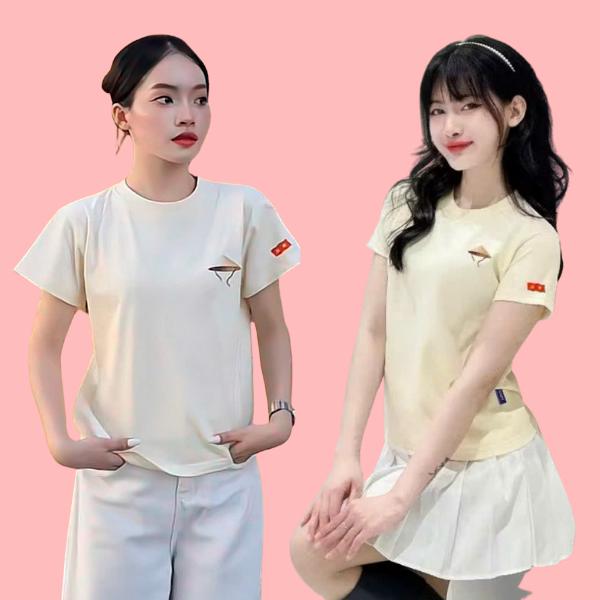 Áo thun nữ babytee nón lá Việt Nam Độc Lập Tự Do Hạnh Phúc A295 SUTANO