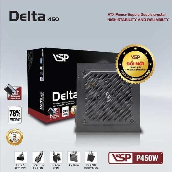 BỘ NGUỒN PSU VSP DELTA P450W