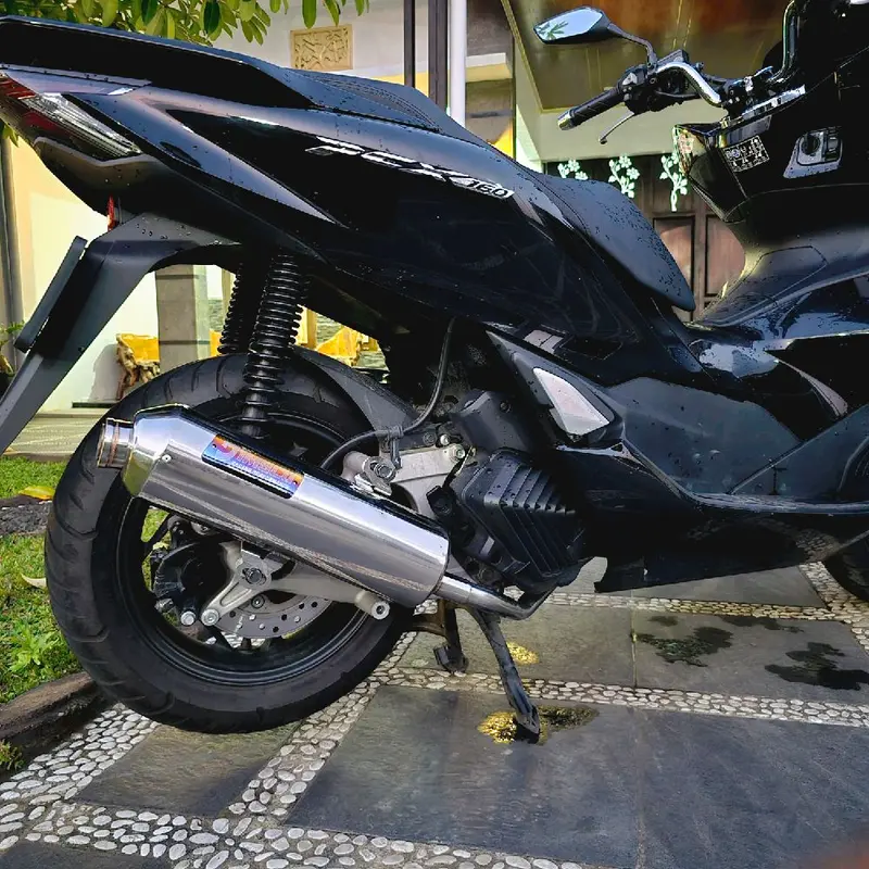 Knalpot Standar Racing JIMSCO Original Pipa 26-28mm Nmax Aerox PXC Vario Beat Mio X ride Lexi Genio copy cms Motor Mesin Motorcycle Pangkon Tabung 5